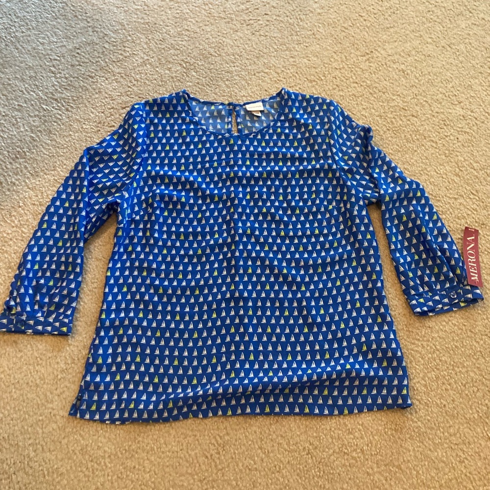 ⛵️NWT Medium Merona Blouse